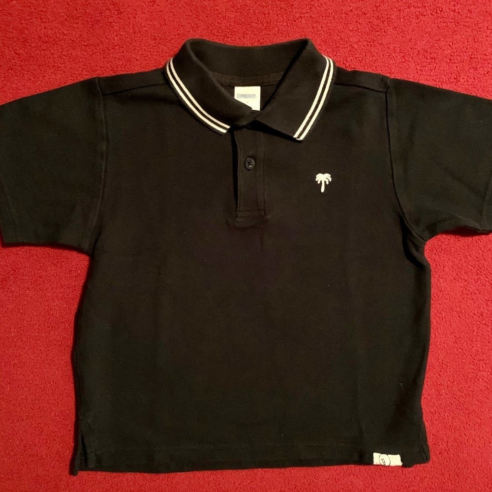 Gymboree palm tree polo shirt